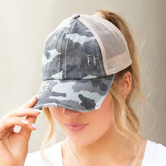 C.C. CamoChic Pony Hat