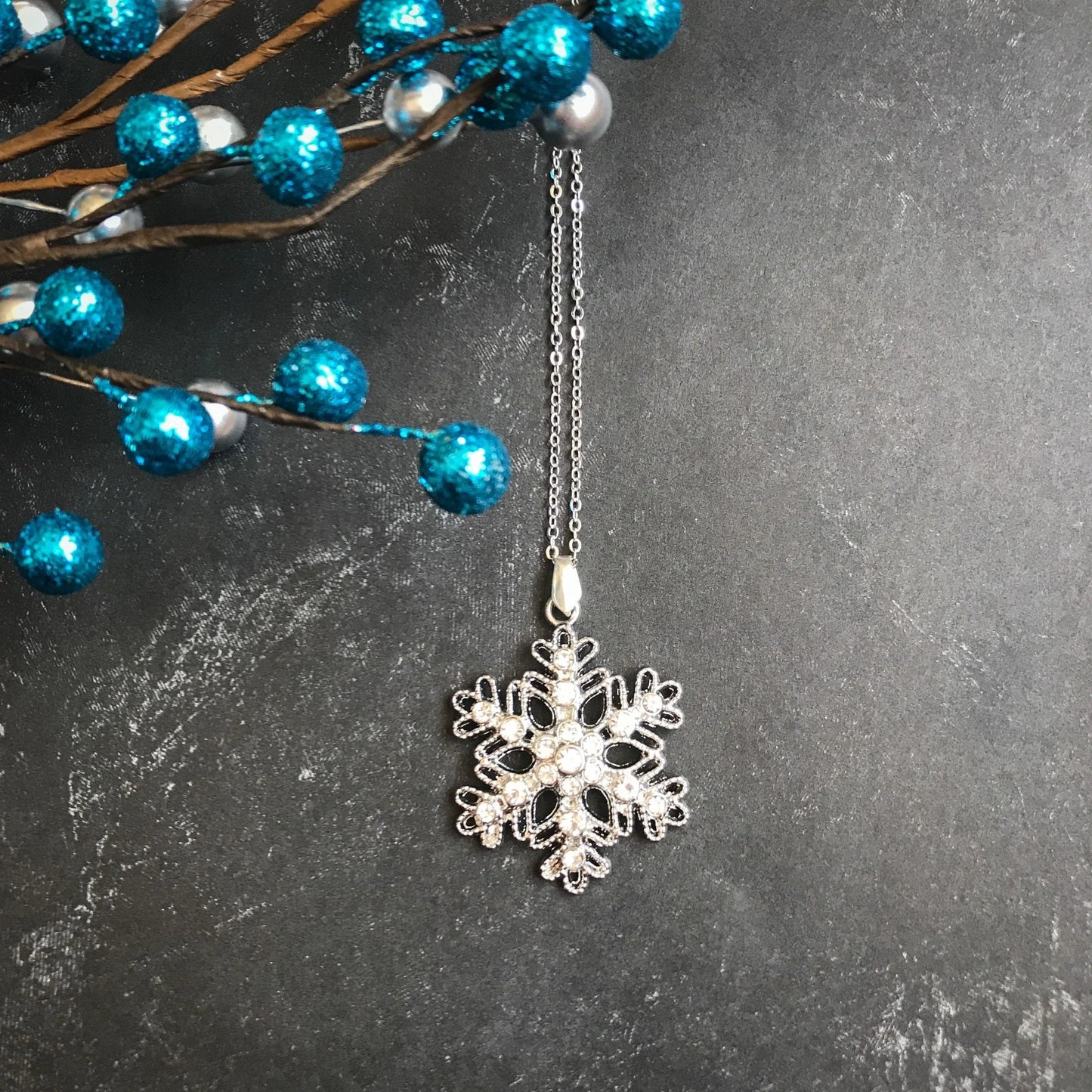Let it Snow! Snowflake Pendant