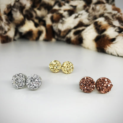 Twila Druzy Sparkle Earrings | 3 Colors