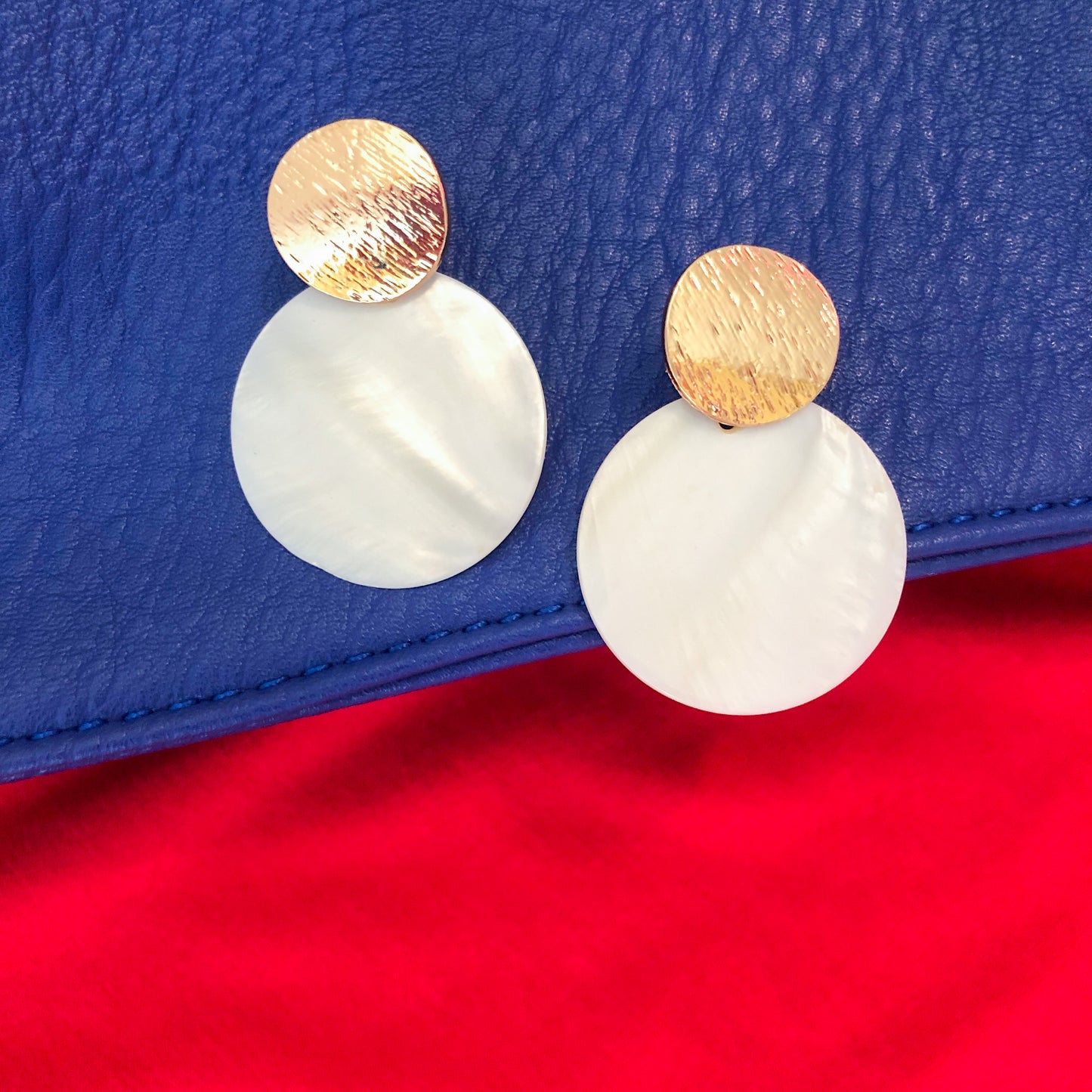 Mother-of-Pearl Shell Earrings